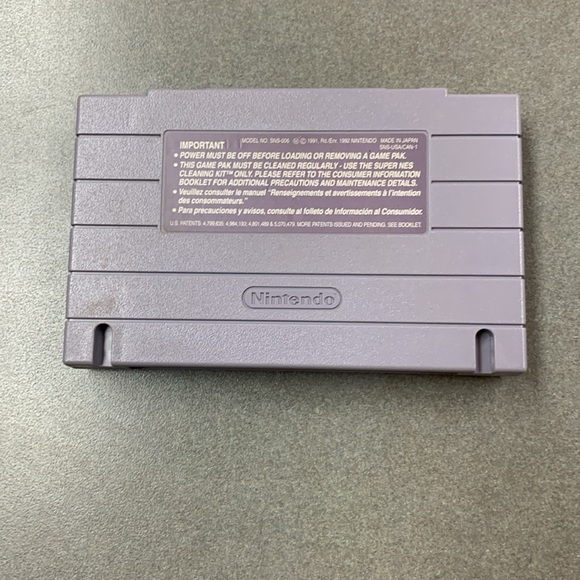 Teenage Mutant Ninja Turtles Tournament Fighters Vintage Super Nintendo Game - Picture 2 of 8